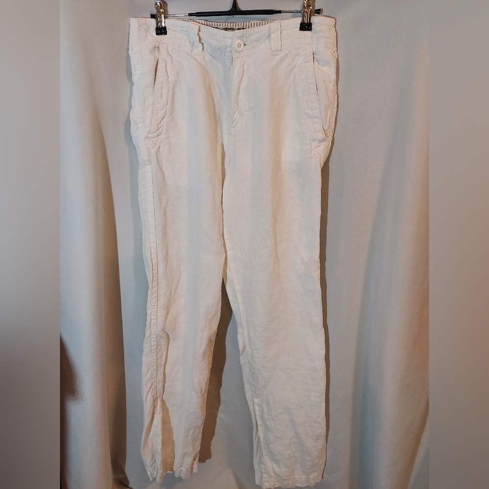 BKE Men's Cream/Tan Casual Chino Pants